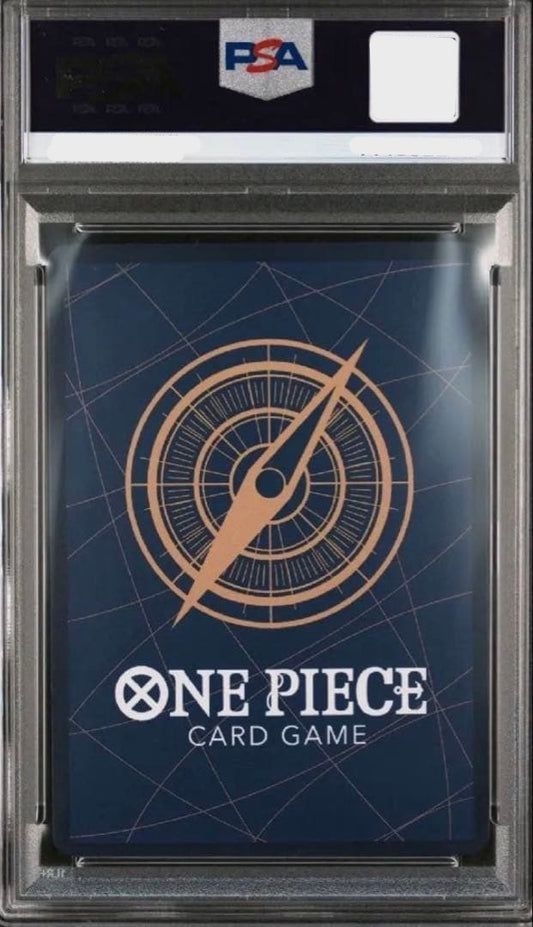 PSA 10 Mihawk OP14-119 SEC Manga Alt Art Azure Sea's Seven ONE PIECE Japanese1