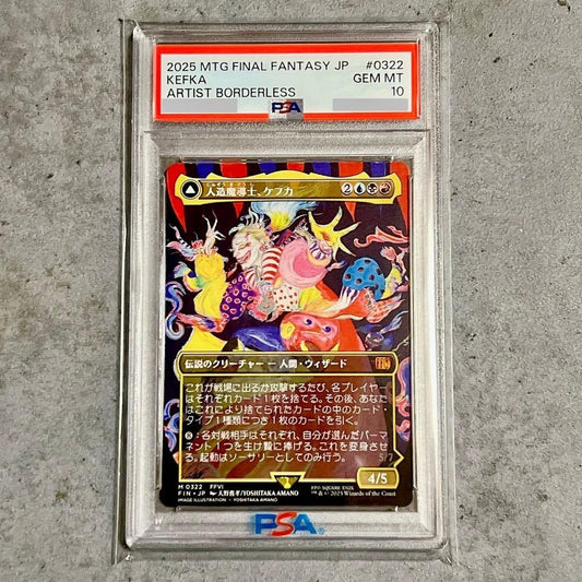 PSA 10 MTG FF BORDERLESS Taoist Mystic Kefka Incarnation Of Destruction Japanese1