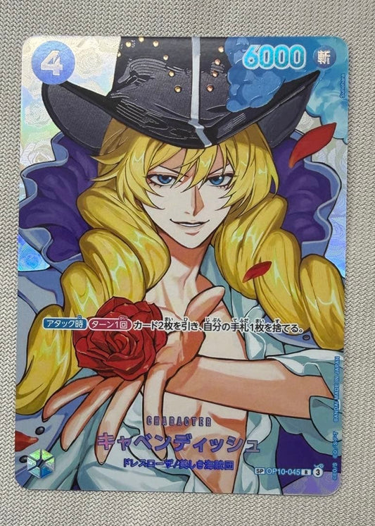 Cavendish R-SPC OP10-045 The Time Of Battle ONE PIECE Card Japanese 20261
