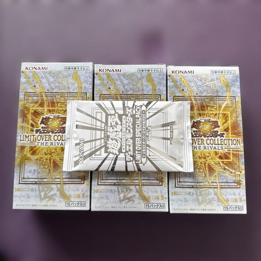 3 Box YuGiOh! Limit Over Collection The RIVALS with Promo Cards1