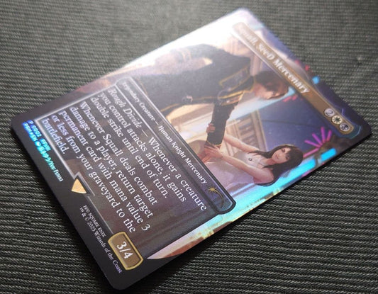 MTG Standard Showdown Promos Squall, SeeD Mercenary FOIL Final Fantasy English1