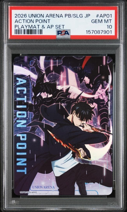 PSA10 Union Arena Solo Leveling Sung Jin-woo Action Point Card Japanese1