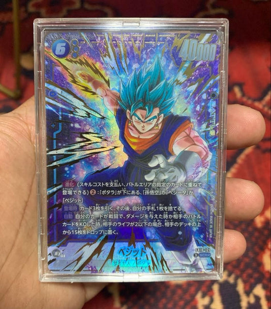 Vegito Fusion World Scr FB10-121 Parallel Japanese Dragon Ball NM1