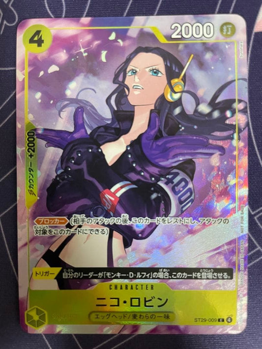 Nico Robin ST29-009 C Promotion Pack Ex Vol.4 Promo ONE PIECE Card Japanese1