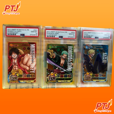 PSA10 One Piece Berry Match IC Promo Set Luffy Zoro Sanji Japan Rare Set of 30