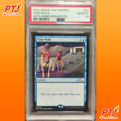 MTG Time Walk 30th Anniversary Edition Power 9 PSA 10 GEM MT #83 20220