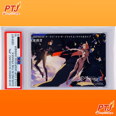 PSA 10 Weiss Schwarz Zero Two DARLING in the FRANX WINNER TITLE CUP WGP 20180