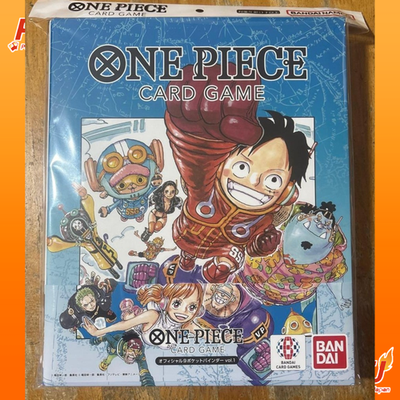 ONE PIECE Card Game Official 9 Pocket Binder Vol.1 w/ DON!! Card Japan Sealed0