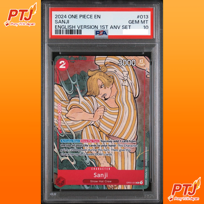 PSA 10 Sanji R OP01-0131 st Anniversary Set ONE PIECE Promo Card English 20240