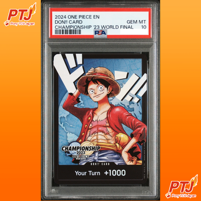 PSA10 One Pice Don Card Luffy World Final Championship 2023 English Version0