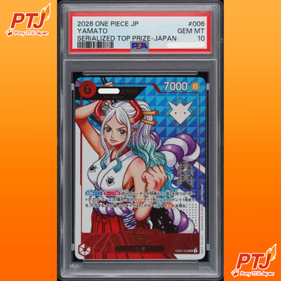 PSA 10 Yamato SR Serial Promo EB02-006 Extra Grand Battle One Piece GEM MT0