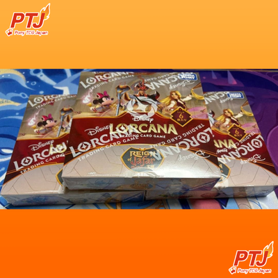 Disney LORCANA TCG Reign of Jafar Booster Box Japanese Sealed NEW Set of 30
