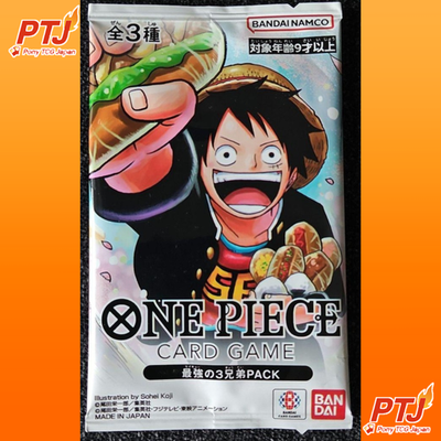 One Piece Card Game Promo PACK Strongest Three Brothers P-073 P-074 P-075 Sealed0