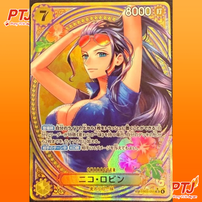 Nico Robin EB03-055 SP SR Parallel ONE PIECE Card Heroines edition 2025 - NM0