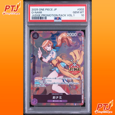 PSA 10 Nami O-Nami ST18-002 Judge Promotion Pack Vol.1 Japanese One Piece Card0
