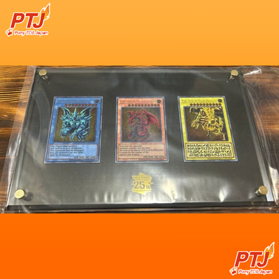 Yu-Gi-Oh! OCG Egyptian Gods 3-Card Stainless Steel Special Set Japanese Rare0