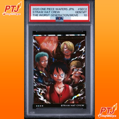 PSA 10 Straw Hat Crew SEC2 2020 One Piece Wafers Japanese Anime TCG Card0