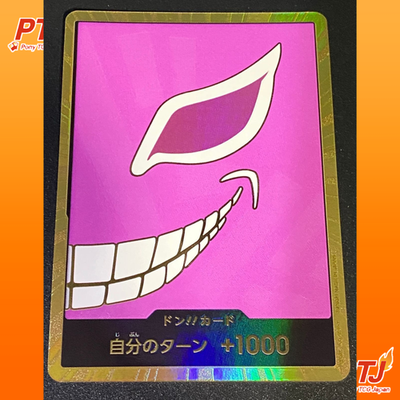 DON !! Card Donquixote Doflamingo Gold Frame PRB-01 Japananese ONE PIECE CARD0