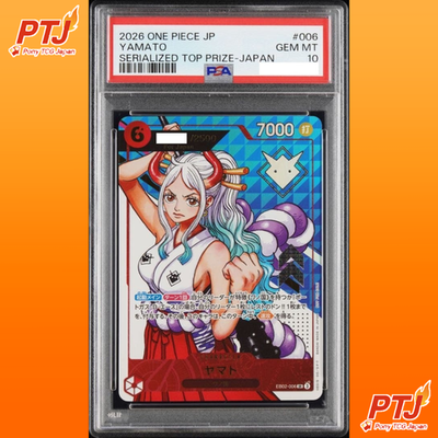 PSA10 Yamato SR EB02-006 Extra Grand Battle for Japan 2026 Top Prize Serial0
