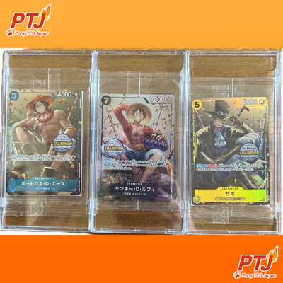 Luffy Ace Sabo Southeast Asian Championship Mini-tin Pack Set One Piece TCG0
