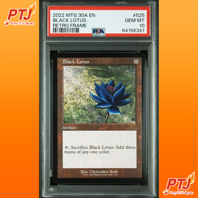 MTG Black Lotus 30th Anniversary Retro Frame #525 PSA 10 Gem Mint Magic Card0