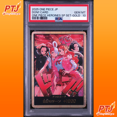 PSA 10 DON!! Card Robin & Uta & Nami & Hancock Parallel ONE PIECE Card Heroines0