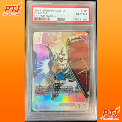 PSAS10 RX-78 LR++ Newtype Rising Gundam card Game Gundam GD01-001 super parallel0