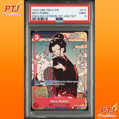 PSA 10 Nico Robin R OP01-017 1st Anniversary Set ONE PIECE Promo Card English0