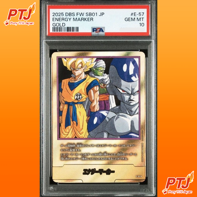 PSA 10 Energy Marker Gold #E-57 Dragon Ball Fusion World Vol.27 Japanese Card0