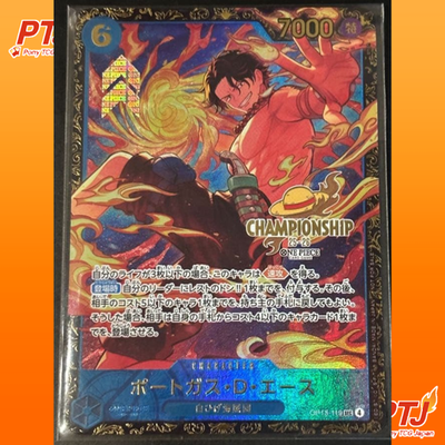 Ace OP13-119 Championship Season 2 Area Finals Top Prize Promo One Piece Sealed0