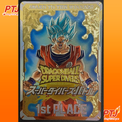 Son Goku  Dragon Ball Super Divers Super Divers Battle 1st Place Promo NM0