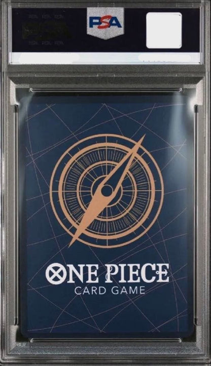 PSA 10 Mihawk OP14-119 SEC Manga Alt Art Azure Sea's Seven ONE PIECE Japanese1
