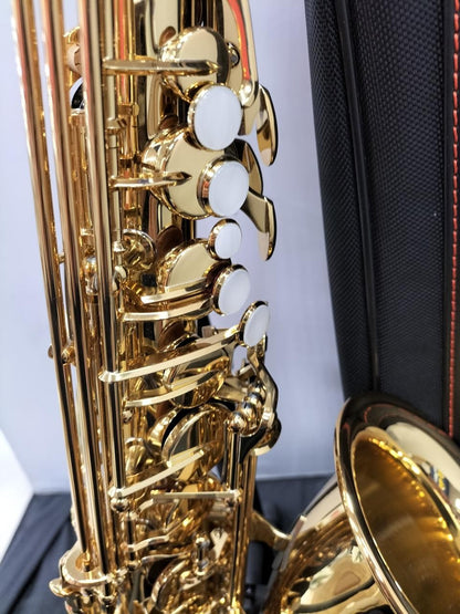 Yamaha YAS-280 Alto Saxophone Gold Lacquer with Case3