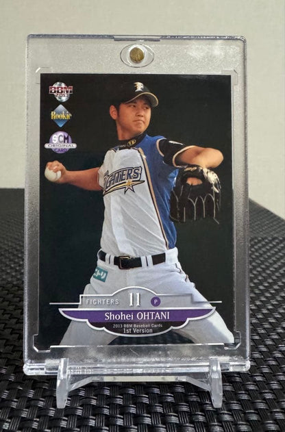 Shohei Ohtani 2013 BBM 1st Version RC SSP SCM Promo Rookie Baseball Card2