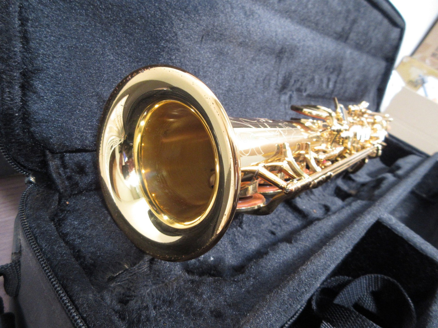 YAMAHA Soprano Saxophone YSS-475 #028584 with Case USED4