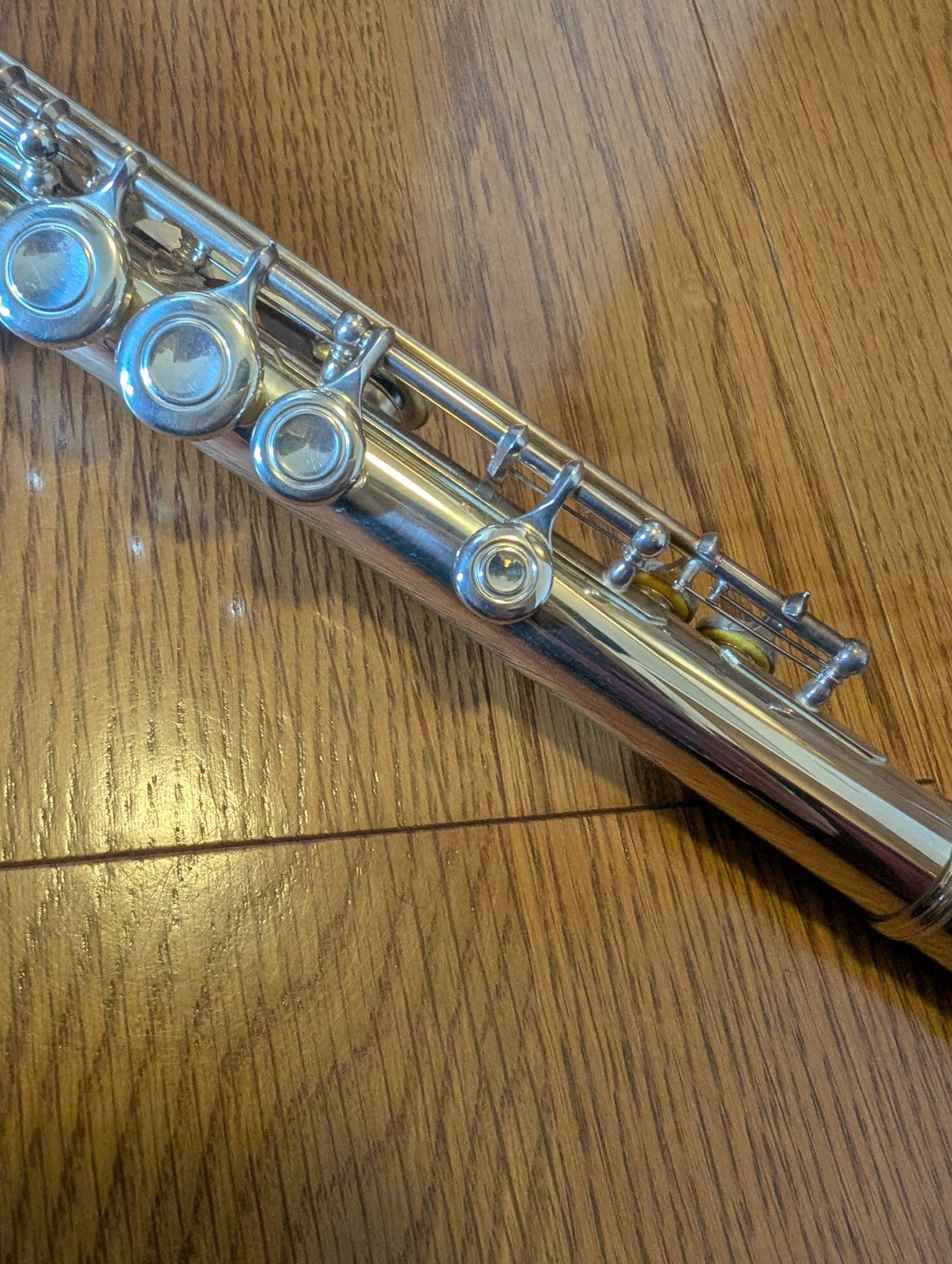 YAMAHA YFL 211-S CONCERT FLUTE Silver Plating with Hard Case USED5