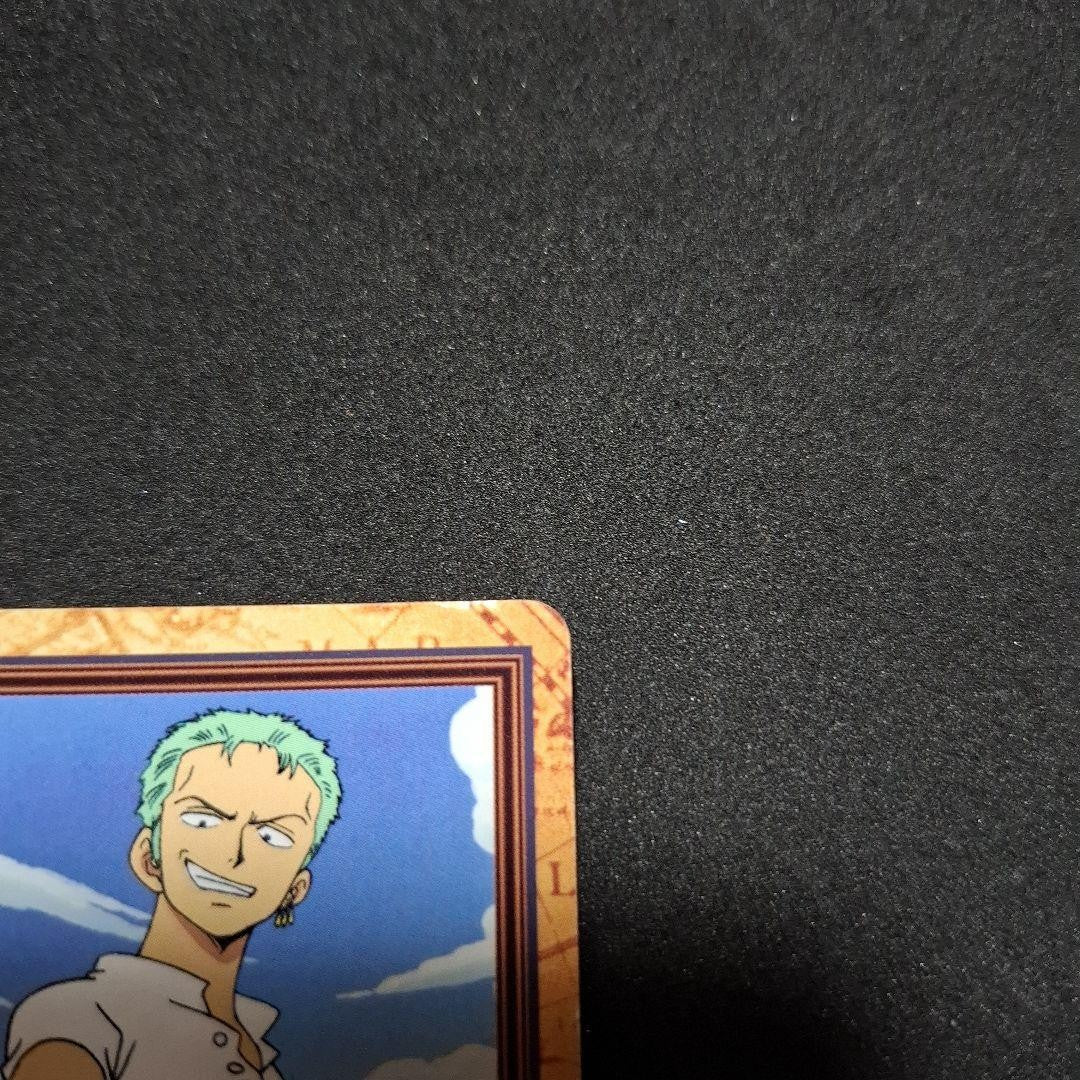 One Piece Roronoa Zoro Carddass Hyper Battle Card C06 1999 Bandai Japan Vintage3