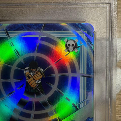 PSA 10 Zoro Sanzen Sekai Holo S34 One Piece Hyper Battle Carddass 2000 JP8