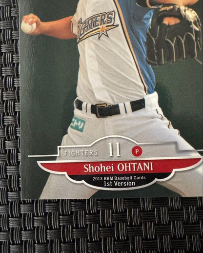 Shohei Ohtani Rookie RC #183 BBM 2013 1st Version NPB Baseball Card Japanese9