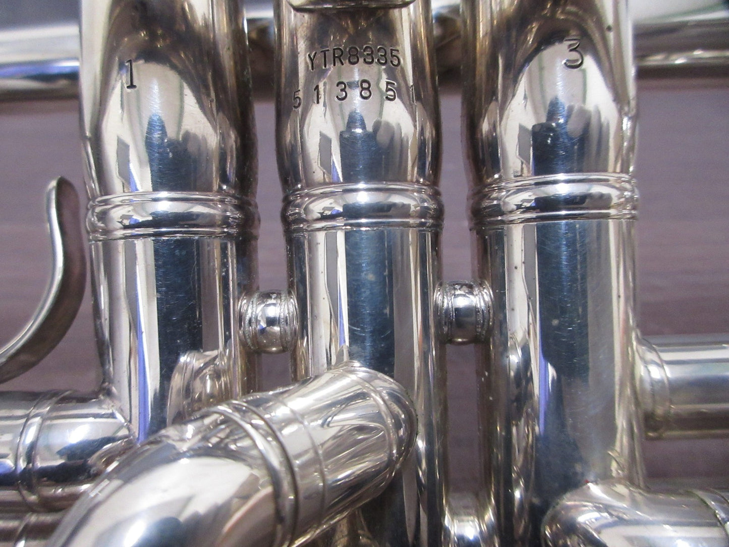 YAMAHA Trumpet Xeno YTR8335G #513851 with Case USED19