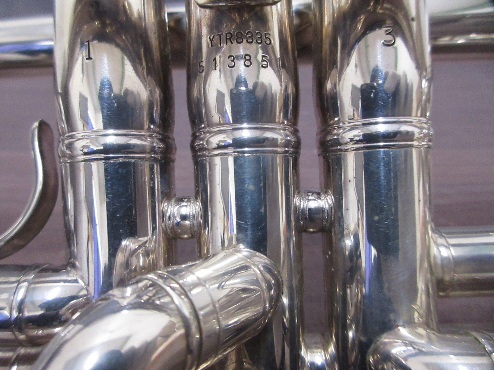 YAMAHA Trumpet Xeno YTR8335G #513851 with Case USED19