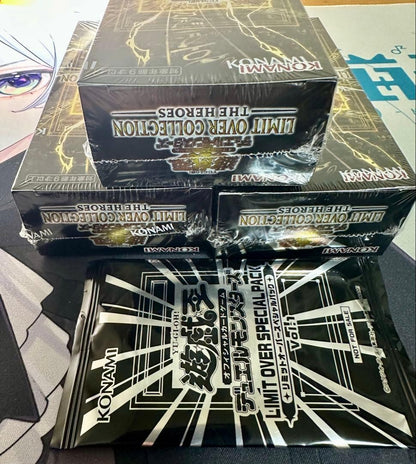3BOX YuGiOh! Limit Over Collection THE HEROES New Sealed2