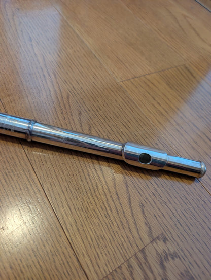 YAMAHA YFL 211-S CONCERT FLUTE Silver Plating with Hard Case USED6