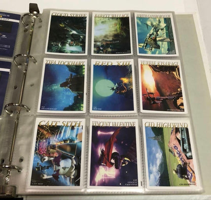 Final Fantasy VII Trading Card Complete 139 Set Carddass Masters Bandai 19973