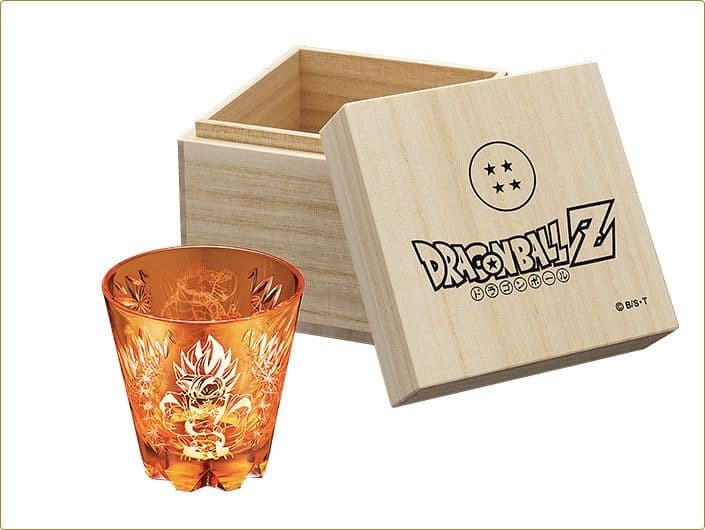 PREMICO x Edo Kiriko Collab Dragonball Z 40th Anniv. Glass Figure NEW0