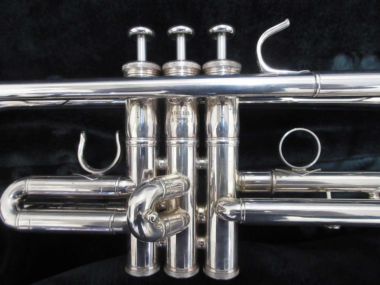 YAMAHA Trumpet Xeno YTR8335G #513851 with Case USED2