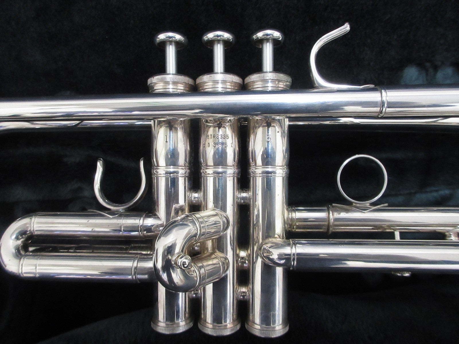 YAMAHA Trumpet Xeno YTR8335G #513851 with Case USED2