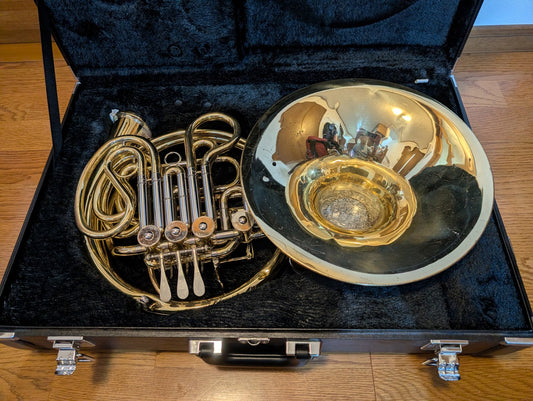 Yamaha YHR-664D Double French Horn Detachable Bell with Hard Case USED0