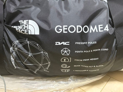NV22311 GEODOME4 THE NORTH FACE 4 Person Geodesic Dome Tent Meld Shelter grey2