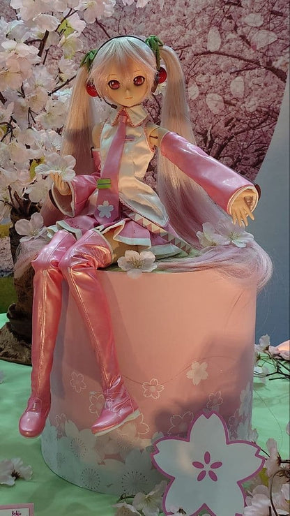 Volks DD Sakura Miku Ver.2.0 Hatsune Dollfie Dream PVC ABS Doll Vocaloid NEW2